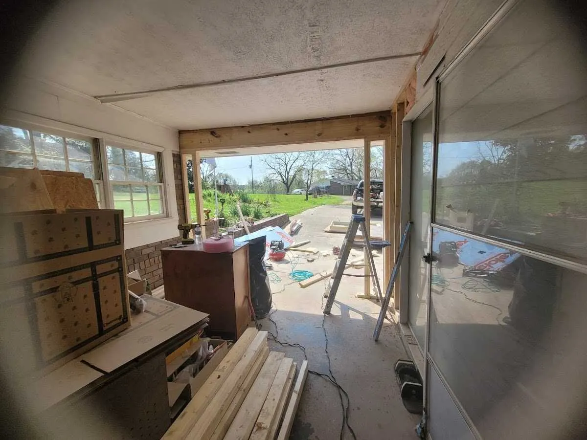 Air movers and dehumidifier for Water Mitigation Services in Asheville